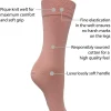 Flexitop Socks | 3 Pack Womens Cotton Rich Socks - Pink/Navy/Grey