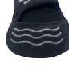 Flexitop Socks | 3 Pack Womens Invisible Liner Socks - Black Heart