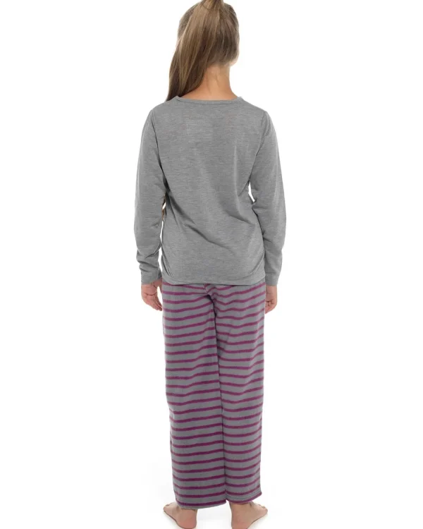 Kids Follow That Dream Girls Gnome Jersey & Fleece Pyjamas