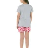 Kids Follow That Dream Girls Strawberry Short Pyjamas