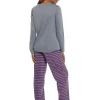 Follow That Dream Pyjamas | Grey Pug Jersey & Fleece Pyjamas