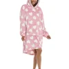 Follow That Dream Loungewear | Heart Oversized Hoodie - Pink