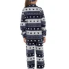 Kids Follow That Dream Kids Fairisle Fleece Pyjamas - Navy