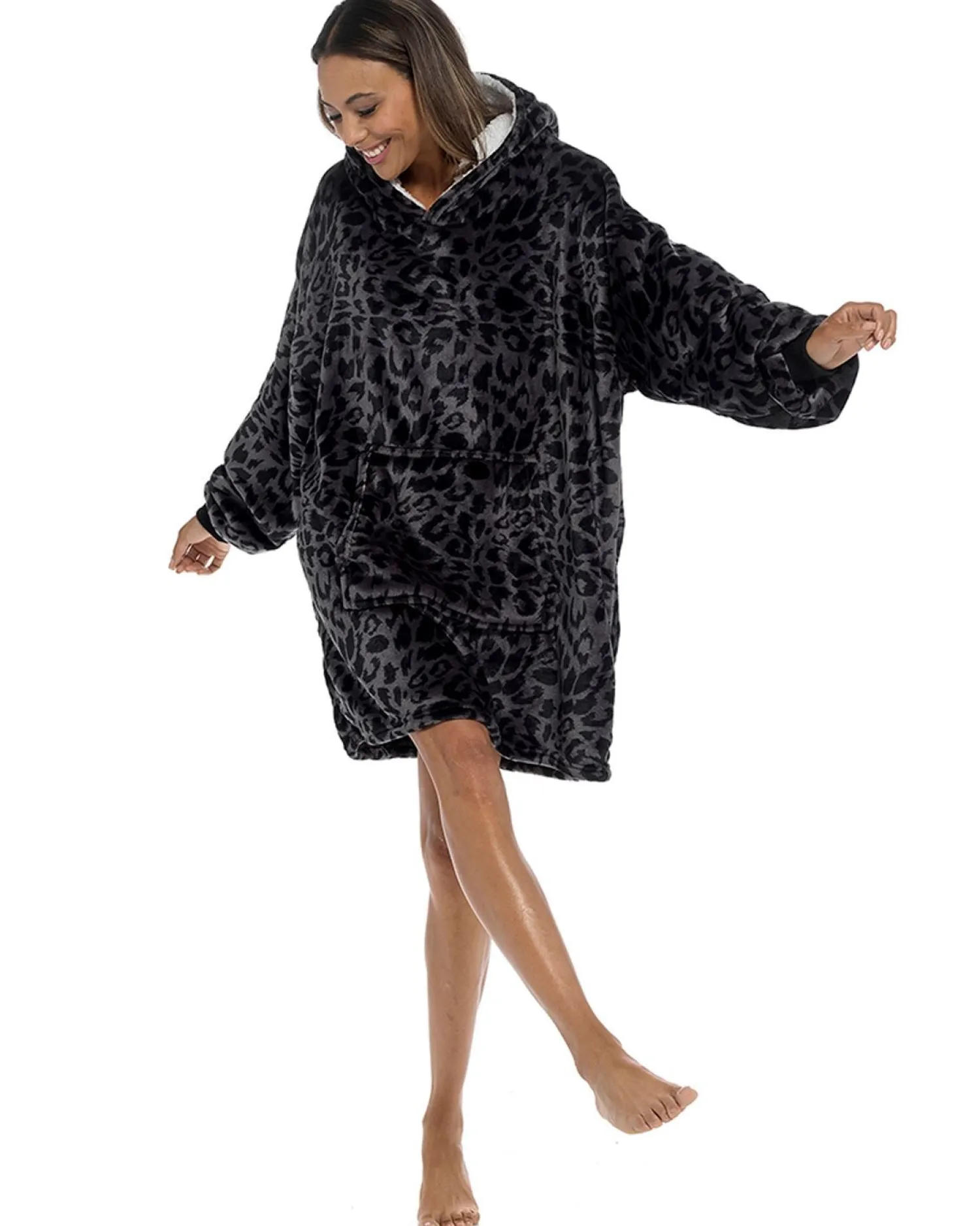 follow_that_dream_leopard_0-1.webp Follow That Dream Loungewear | Leopard Oversized Hoodie - Black