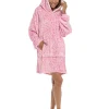Follow That Dream Loungewear | Leopard Oversized Hoodie - Pink