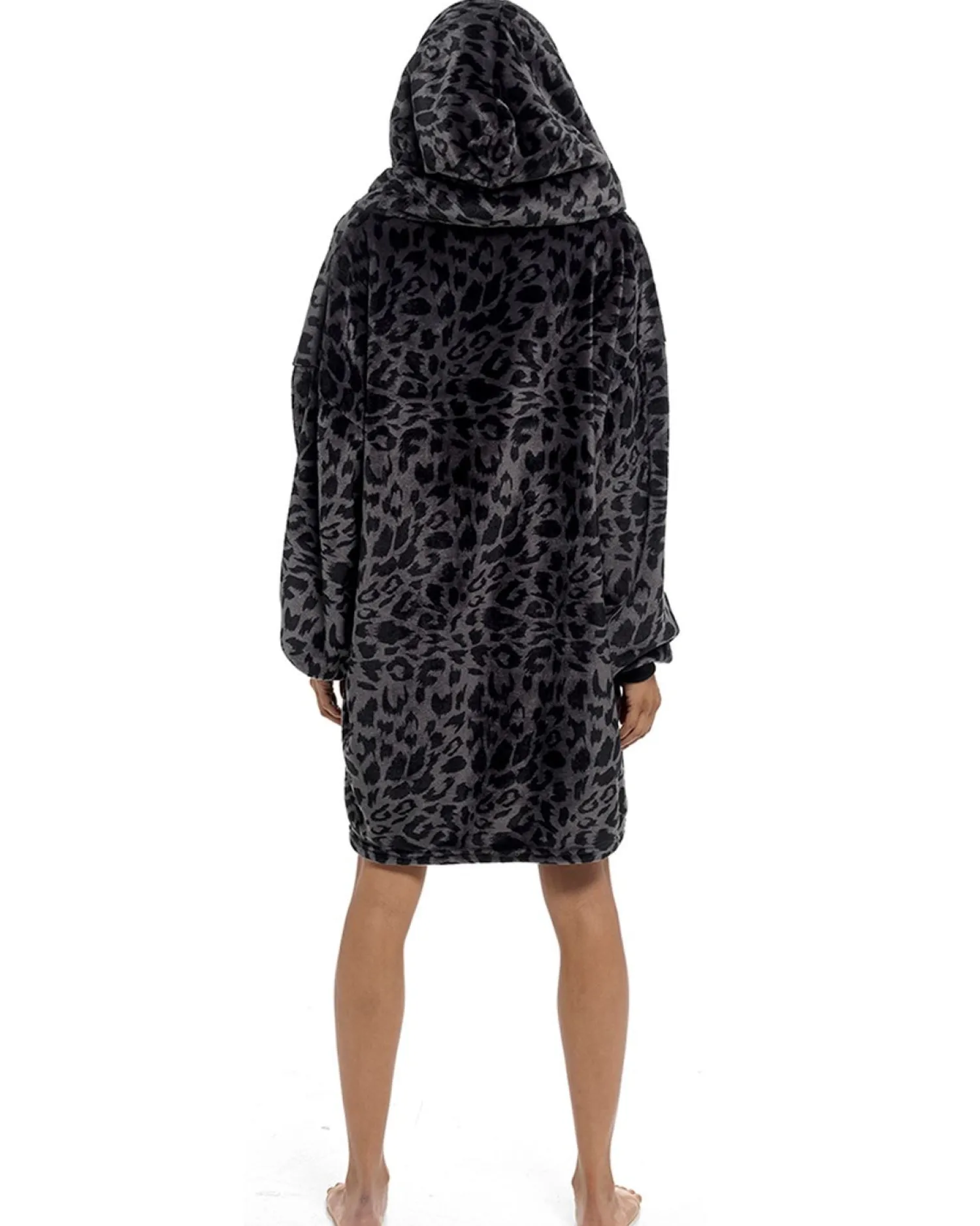 follow_that_dream_leopard_4.webp Follow That Dream Loungewear | Leopard Oversized Hoodie - Black