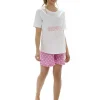 Follow That Dream Pyjamas | Maternity Polka Dot Pyjamas - Pink