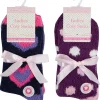 Forever Dreaming Socks | 4 Pack Heart & Spot Slipper Socks