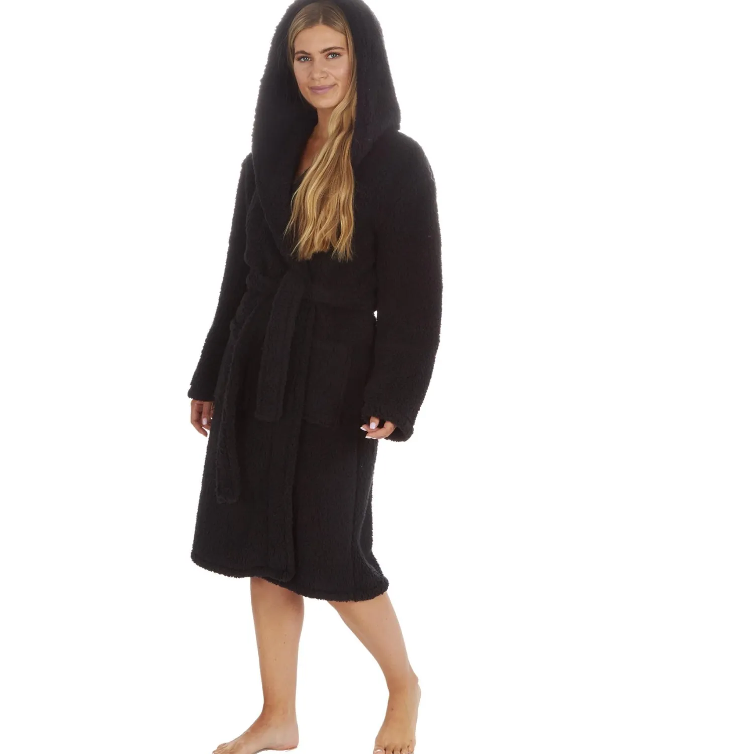 forever_dreaming_borg_dre_0.webp Forever Dreaming Dressing Gowns | Borg Dressing Gown - Black