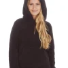 Forever Dreaming Loungewear | Borg Hoodie - Black