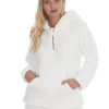 Forever Dreaming Loungewear | Borg Hoodie - Cream
