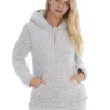 Forever Dreaming Loungewear | Borg Hoodie - Grey