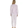Forever Dreaming Loungewear | Crushed Velvet Lounge Set - Lilac