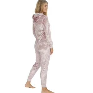 Forever Dreaming Onesies | Crushed Velvet Onesie - Pink