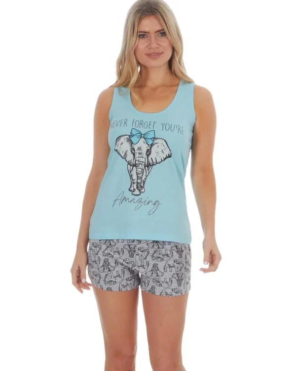 Forever Dreaming Pyjamas | Elephant Short Pyjamas