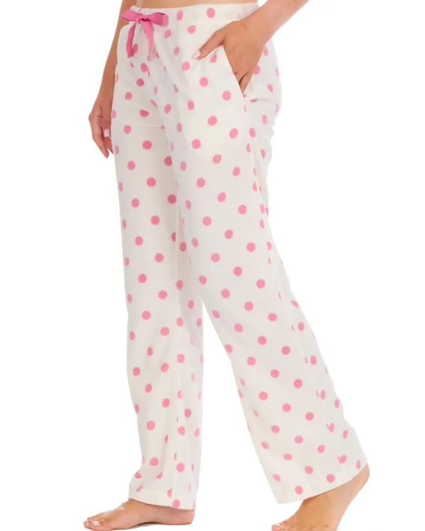 Forever Dreaming Pyjamas | Fleece Lounge Pants - Cream