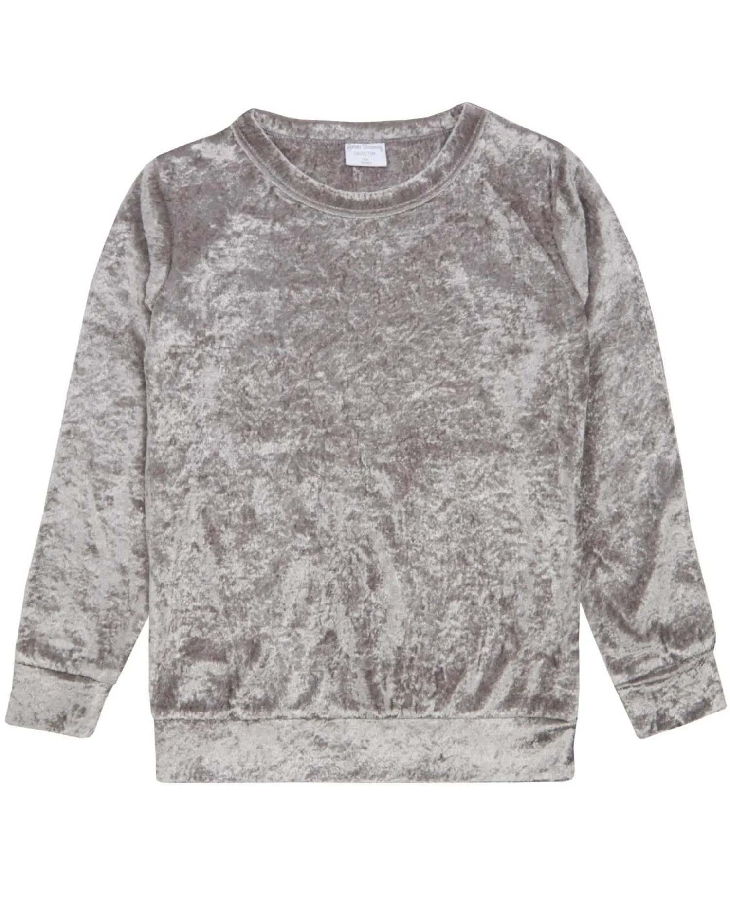 forever_dreaming_girls_ve_0-2.webp Kids Forever Dreaming Girls Velvet Lounge Set - Silver