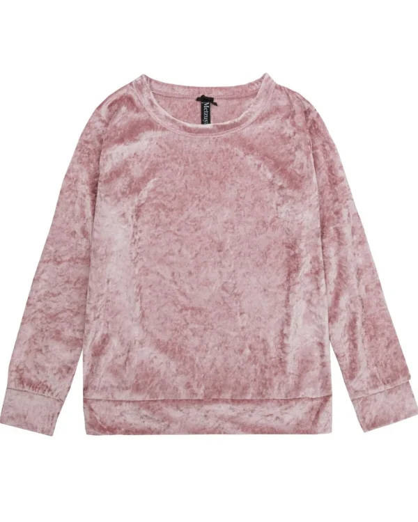 Kids Forever Dreaming Girls Velvet Lounge Set - Pink