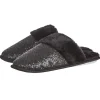 Forever Dreaming Slippers | Glitter Slippers - Black