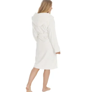Forever Dreaming Dressing Gowns | Hooded Dressing Gown - Cream