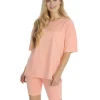 Forever Dreaming Loungewear | Jersey Lounge Set - Peach