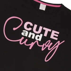 Forever Dreaming Pyjamas | Plus Size 'Cute & Curvy' Long Pyjamas