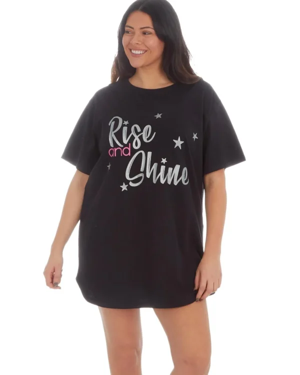 Forever Dreaming Nighties | Plus Size 'Rise & Shine' Nightie