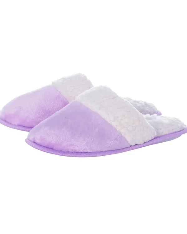 Forever Dreaming Slippers | Shimmer Fleece Slippers - Lilac