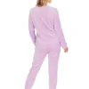 Forever Dreaming Pyjamas | Shimmer Fleece Pyjamas - Lilac