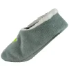 Foxbury Slippers | Grey Martini Sherpa Lined Slippers