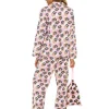 Foxbury Pyjamas | Multicoloured Leopard Button Pyjamas In A Bag