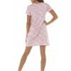 Foxbury Nighties | Pink Dog Print Nightie