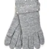 Foxbury Gloves | Sequin & Pearl Gloves - Grey