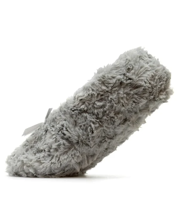 Foxbury Slippers | Swirl Sherpa Lined Slippers - Grey