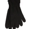 Foxbury Gloves | Womens Fleece Gloves - Black