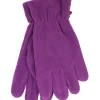 Foxbury Gloves | Womens Fleece Gloves - Purple