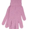Foxbury Gloves | Womens Wool Mix Magic Gloves - Pink