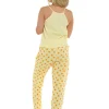 Foxbury Pyjamas | Yellow Flower Long Pyjamas