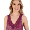 Slenderella Pyjamas | Gaspe By Damson Sleeveless Pyjamas - Ditsy Print