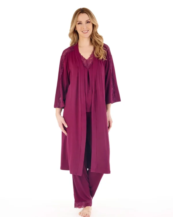 Slenderella Pyjamas | Gaspe By Damson Sleeveless Pyjamas - Solid