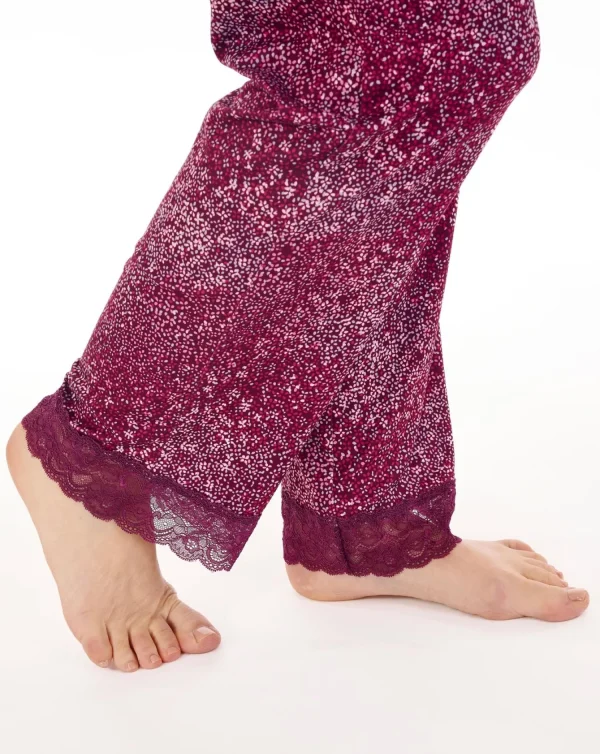 Slenderella Pyjamas | Gaspe By Damson Sleeveless Pyjamas - Ditsy Print