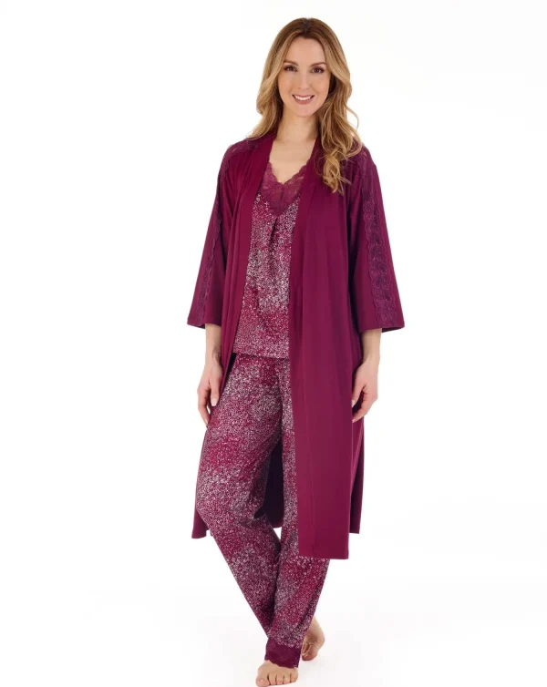 Slenderella Pyjamas | Gaspe By Damson Sleeveless Pyjamas - Ditsy Print