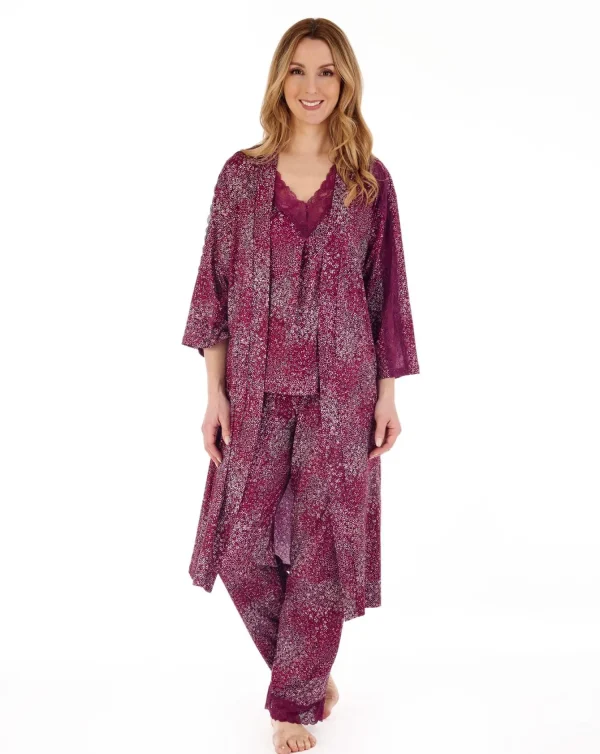 Slenderella Pyjamas | Gaspe By Damson Sleeveless Pyjamas - Ditsy Print