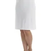 Slenderella Slips | Gaspe By Microfibre 22" Waist Slip - White