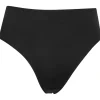 Slenderella Knickers | Gaspe By Microfibre Midi Brief - Black