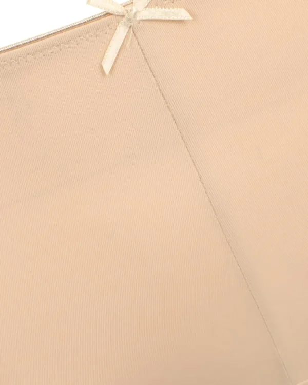 Slenderella Knickers | Gaspe By Microfibre Short - Nude