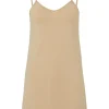 Slenderella Slips | Gaspe By Microfibre 32" Full Slip - Nude