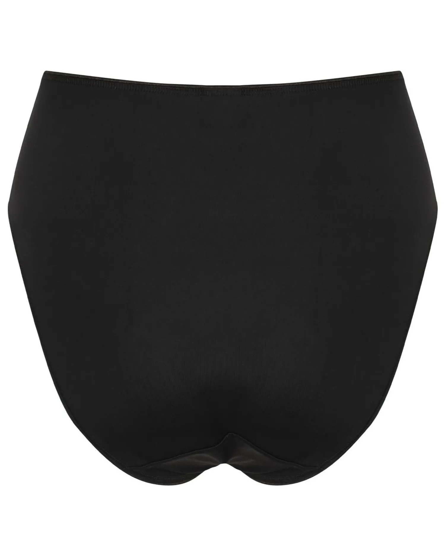 gaspe_by_slenderella_micr_1-1.webp Slenderella Knickers | Gaspe By Microfibre Midi Brief - Black