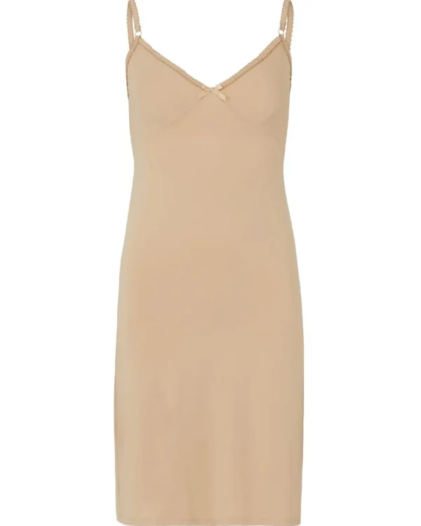 Slenderella Slips | Gaspe By Microfibre 36'' Full Slip - Nude