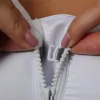Gemm Bras | Zip Front Fastening Sports Bra - White